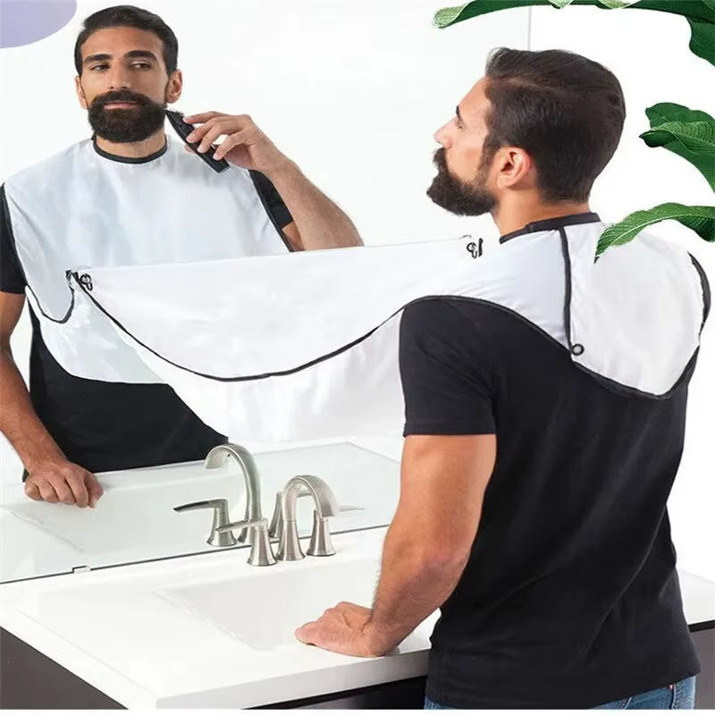 Babero De Afeitado Bavelia — Ni Un Pelo En El Lavabo