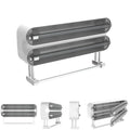 3 in 1/Only 1 Functional Aluminum Film Wrap Cutter Wallmount Paper Towel Holder Cling Film Cutting Holder Plastic Wrap Dispenser